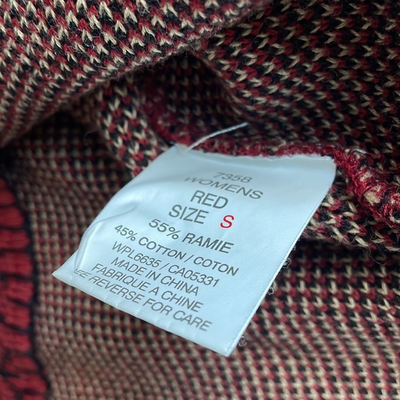 Woolrich Cottage Cabin Moose Zipper Sweater Vest - Picture 10 of 13